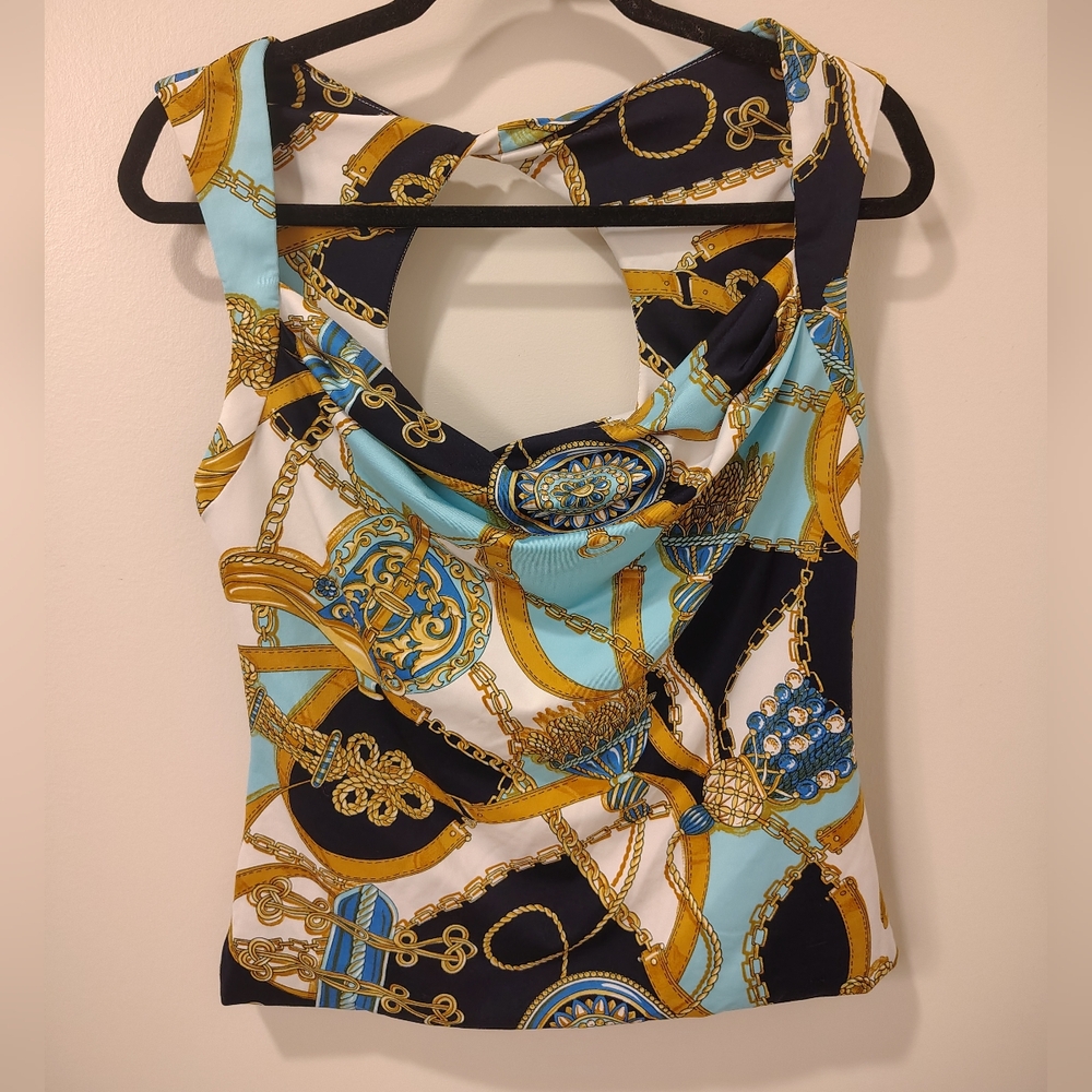 Cache Chain Print Top - image 1